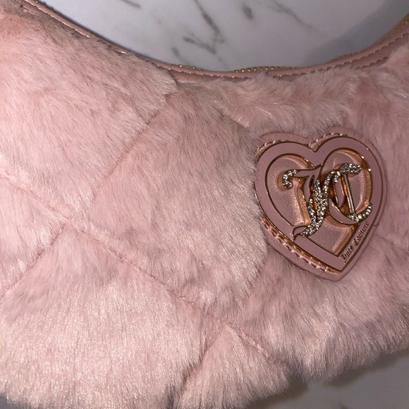 Juicy Couture  Lets Get Cozy Shoulder bag-Dusty Blush - Picture 2 of 6